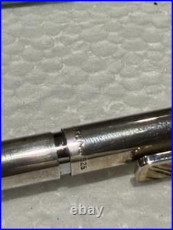 TIFFANY & Co. Vintage Flag Ballpoint Pen Silver 925