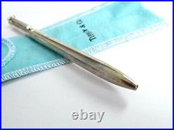 TIFFAY & Co Sterling Silver ballpoint Pen with Pouch