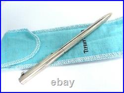 TIFFAY & Co Sterling Silver ballpoint Pen with Pouch