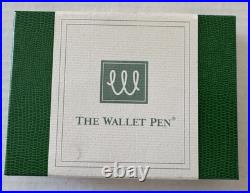 The Wallet Pen Company Vintage Sterling Silver Wallet Pen with Refill
