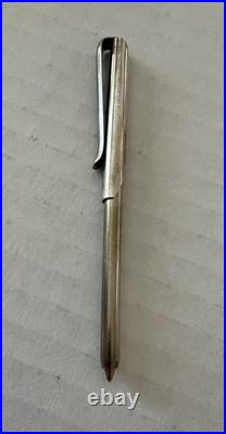 The Wallet Pen Company Vintage Sterling Silver Wallet Pen with Refill