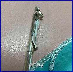 Tiffany Ballpoint Pen Ribbon Sterling Silver 925