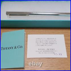 Tiffany Ballpoint Pen Silver T Clip