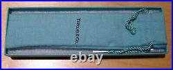 Tiffany Blue Lacquer Purse Ballpoint Pen 4.5 Long 925 Sterling Silver
