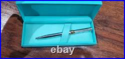 Tiffany & CO Ballpoint Pen Sterling silver with gold vermeil 5.3 long