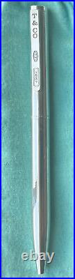 Tiffany & Co. 1837 Ballpoint Pen Sterling Silver 925 Made in Germany