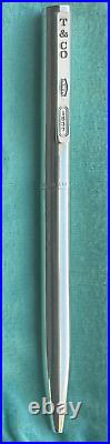 Tiffany & Co. 1837 Ballpoint Pen Sterling Silver 925 Made in Germany