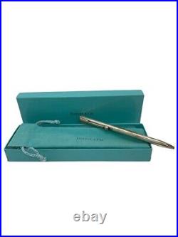Tiffany & Co. 925 Silver Basketball Theme Pen with Box & Pouch