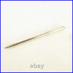 Tiffany Co. 925 Sterling Silver Ballpoint Pen Twist Made In Germany Writing Uten