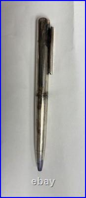 Tiffany & Co. 925 Sterling Silver Ballpoint Pen Vintage 42.3g- READ