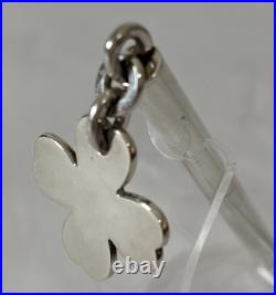Tiffany & Co. 925 Sterling Silver Ballpoint Pen with Clover/Shamrock Charm 20g