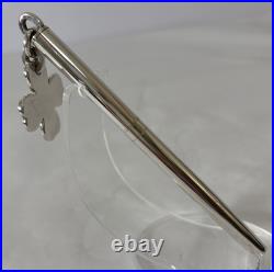 Tiffany & Co. 925 Sterling Silver Ballpoint Pen with Clover/Shamrock Charm 20g