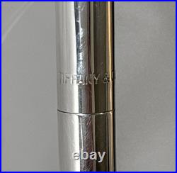 Tiffany & Co. 925 Sterling Silver Ballpoint Pen with Clover/Shamrock Charm 20g