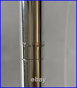 Tiffany & Co. 925 Sterling Silver Ballpoint Pen with Clover/Shamrock Charm 20g