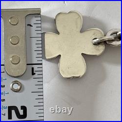 Tiffany & Co. 925 Sterling Silver Ballpoint Pen with Clover/Shamrock Charm 20g