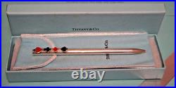 Tiffany & Co 925 Sterling Silver Card Suits T Clip Ink Pen pouch/box