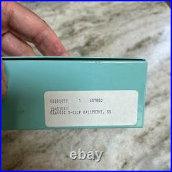 Tiffany & Co. 925 Sterling Silver Executive T-Clip Ballpoint Pen Pre Owned Not U