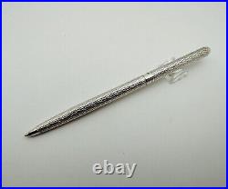 Tiffany & Co 925 Sterling Silver Small Ladies Ballpoint Pen