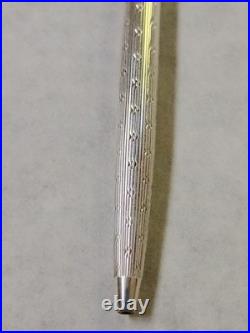 Tiffany & Co 925 Sterling Silver Small Ladies Ballpoint Pen Tested-Working #F5