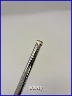 Tiffany & Co 925 Sterling Silver T-Clip Ballpoint Pen Vintage Noink WithBox Pouch