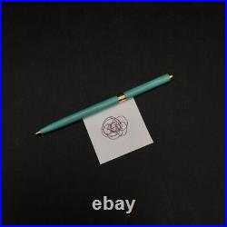 Tiffany & Co. 925 Stg Aqua Ball Point Pen (in Box) E4355