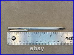 Tiffany & Co 925 USA Sterling Silver 9.11 American Flag Ballpoint Pen with Pouch