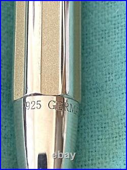Tiffany & Co. ATLAS Ballpoint Pen Sterling Silver 925 Made in Germany VGC Vtg