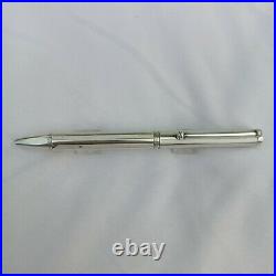 Tiffany & Co ATLAS Ballpoint Pen Sterling Silver Made in Germany