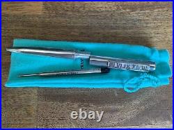 Tiffany & Co. Atlas Roman Numeral Ballpoint Pen Sterling Silver 925 Germany