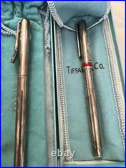 Tiffany & Co BOB HOPE Sterling Silver Ballpoint Pen with Red Enamel & Golf Pen
