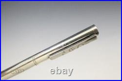Tiffany & Co Ballpoint Pen 1837 Sterling Silver 925 Twist Type