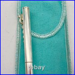 Tiffany & Co. Ballpoint Pen Caduceus 925 silver Black ink