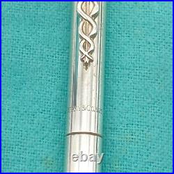 Tiffany & Co. Ballpoint Pen Caduceus 925 silver Black ink