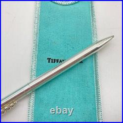 Tiffany & Co. Ballpoint Pen Caduceus 925 silver Black ink