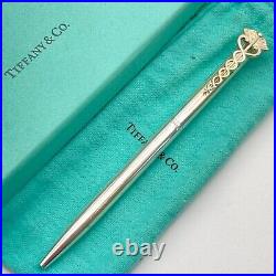 Tiffany & Co. Ballpoint Pen Caduceus 925 silver Black ink 20.7g