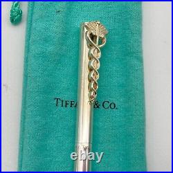 Tiffany & Co. Ballpoint Pen Caduceus 925 silver Black ink 20.7g