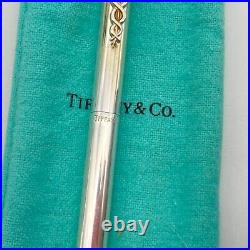 Tiffany & Co. Ballpoint Pen Caduceus 925 silver Black ink 20.7g