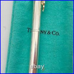 Tiffany & Co. Ballpoint Pen Caduceus 925 silver Black ink 20.7g
