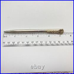 Tiffany & Co. Ballpoint Pen Caduceus 925 silver Black ink 20.7g