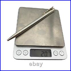 Tiffany & Co. Ballpoint Pen Caduceus 925 silver Black ink 20.7g