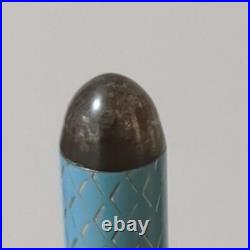 Tiffany & Co. Ballpoint Pen Diamond Texture Tiffany Blue Sterling Silver 925 USE