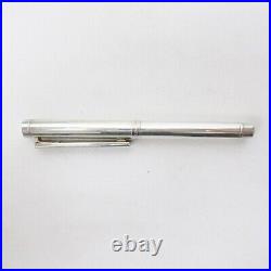 Tiffany Co. Ballpoint Pen Sterling Silver 925 Capstamped Stationery Writing Uten