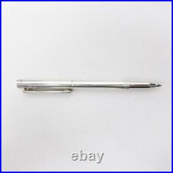 Tiffany Co. Ballpoint Pen Sterling Silver 925 Capstamped Stationery Writing Uten
