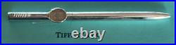 Tiffany & Co. Ballpoint Pen Tennis Racket Sterling Silver 925 Box & Pouch