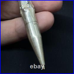 Tiffany & Co Bamboo Ballpoint Pen Vintage Sterling Silver + box