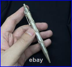 Tiffany & Co Bamboo Ballpoint Pen Vintage Sterling Silver + box