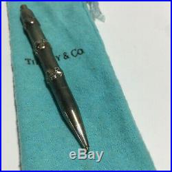 Tiffany & Co Bamboo Ink Purse Pen Sterling Silver 925 VTG RARE Retired! With Box
