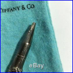 Tiffany & Co Bamboo Ink Purse Pen Sterling Silver 925 VTG RARE Retired! With Box