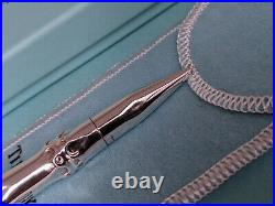 Tiffany & Co Bamboo Sterling Silver 925 Ballpoint Pen