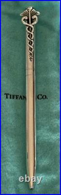 Tiffany & Co. Caduceus Medical Doctors Pen Ballpoint Sterling Silver 925 With Box
